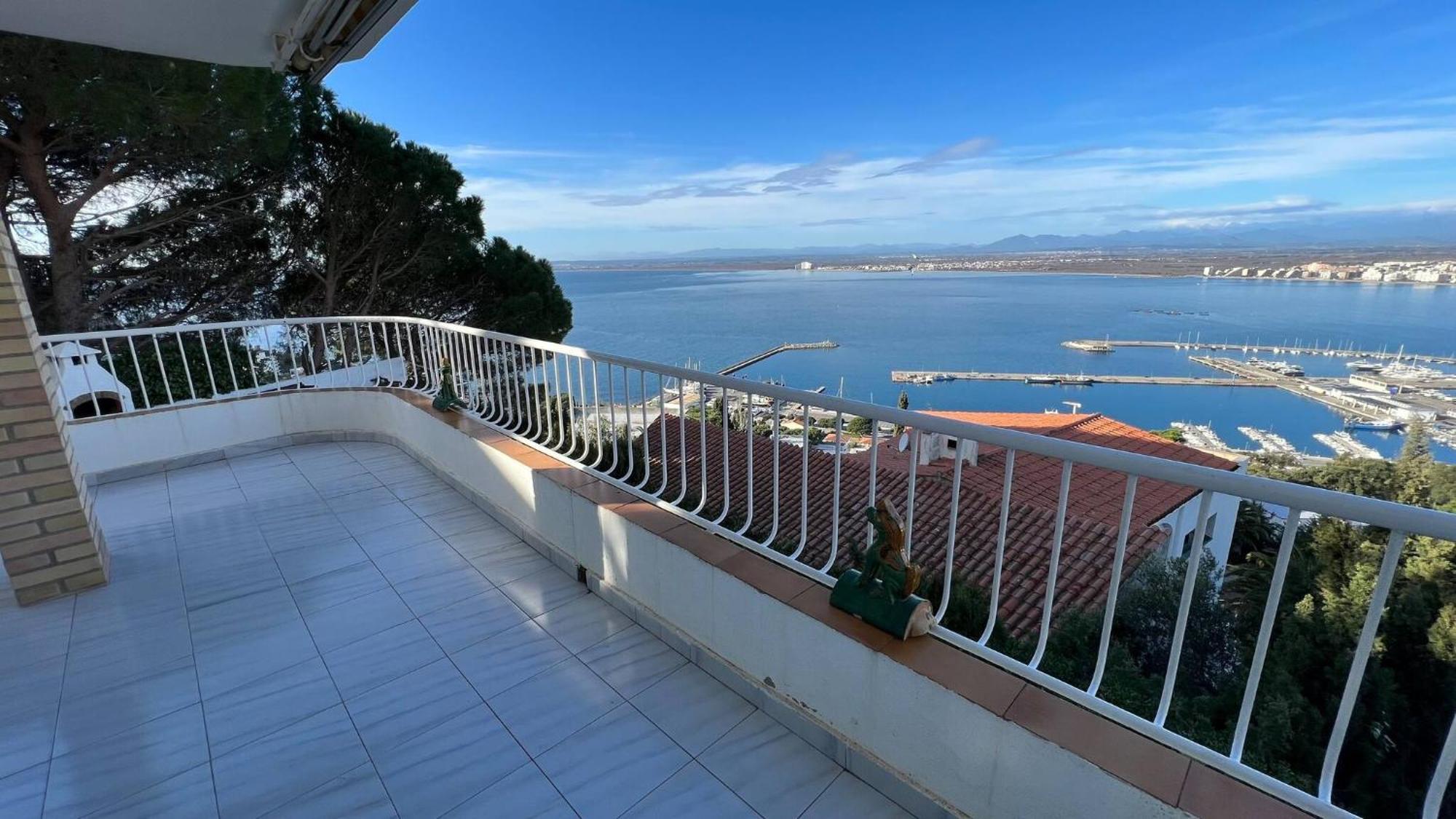 Apartamento Casa Linda con vistas espectaculares Rosas Exterior foto