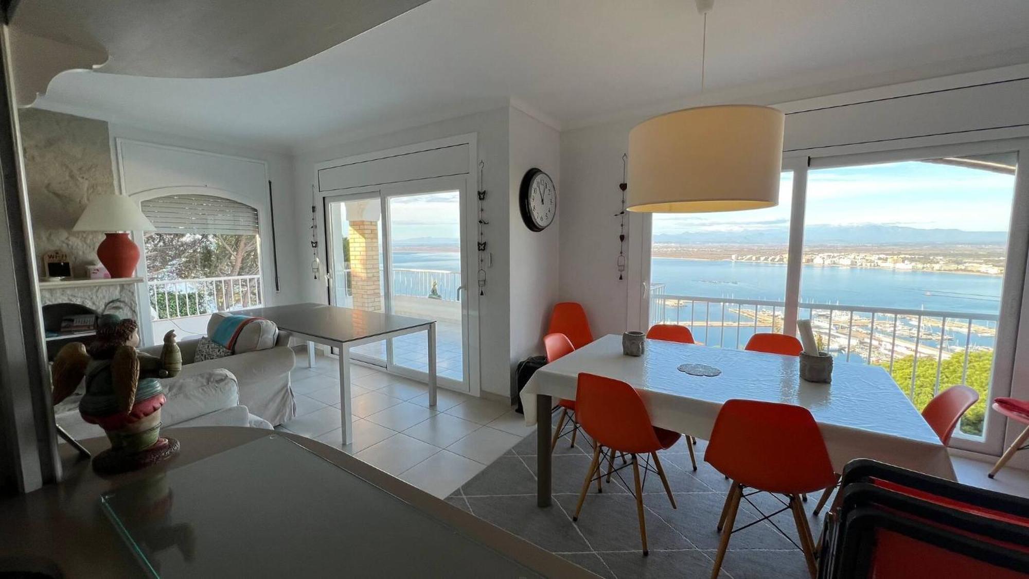 Apartamento Casa Linda con vistas espectaculares Rosas Exterior foto