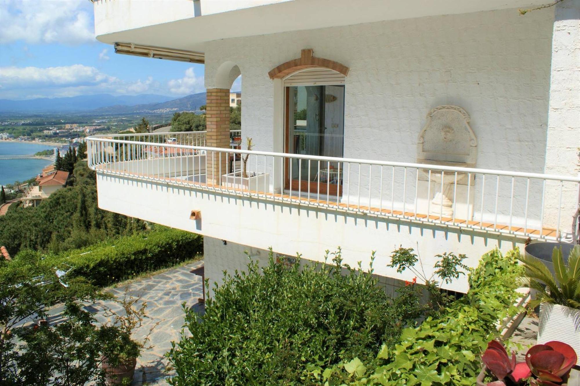 Apartamento Casa Linda con vistas espectaculares Rosas Exterior foto