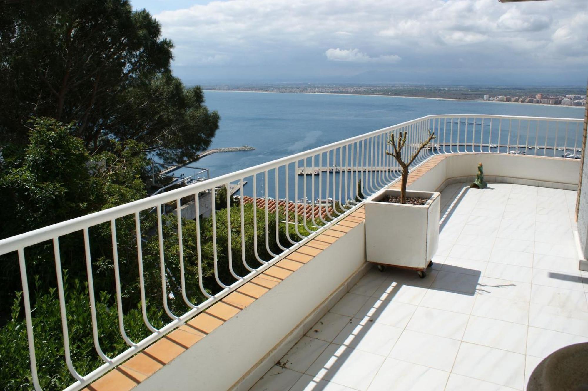 Apartamento Casa Linda con vistas espectaculares Rosas Exterior foto