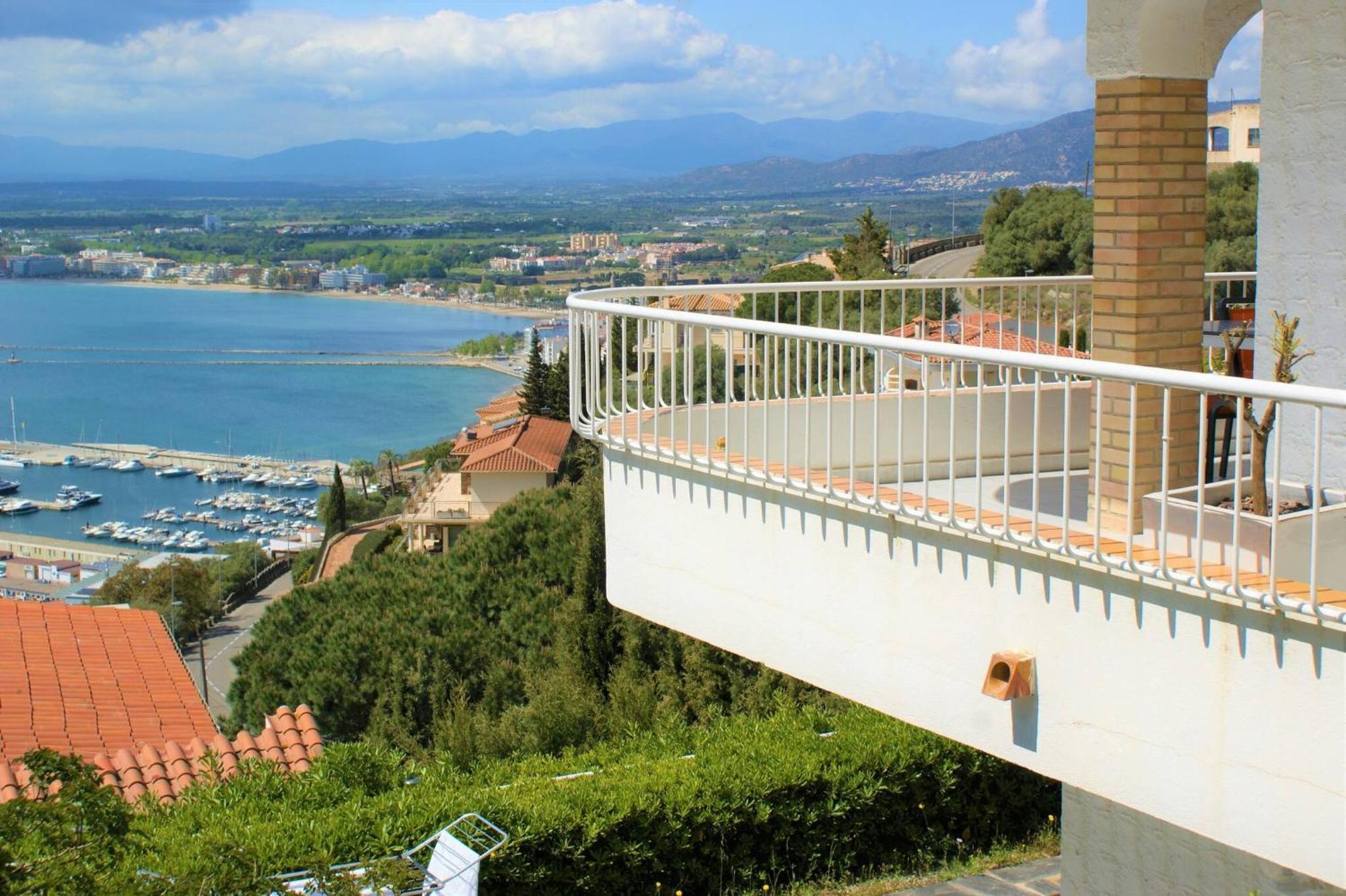 Apartamento Casa Linda con vistas espectaculares Rosas Exterior foto